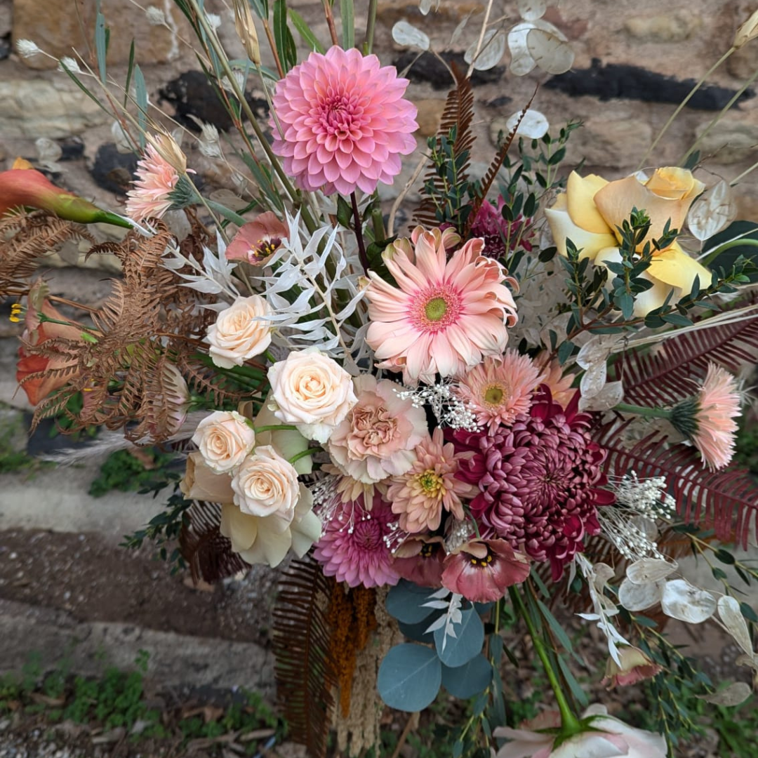Photo d'un bouquet floral